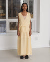 BASERANGE 25 Autumn/Winter GARLIN Dress Portugal BAS-DRGA-FL-AU25-ANA YELLOW